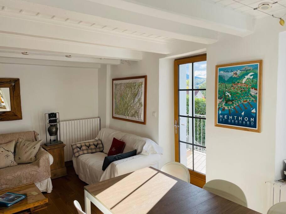 מנטון סן ברנרד Maison 3 Chambres Au Lac D'Annecy, 30Min La Clusaz מראה חיצוני תמונה
