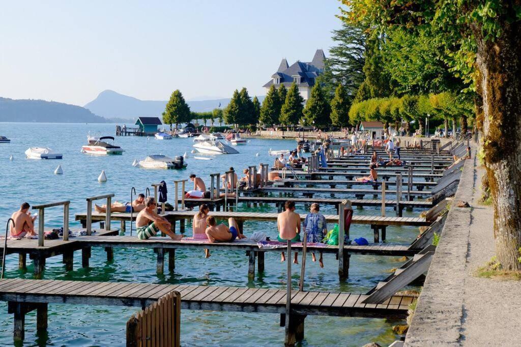 מנטון סן ברנרד Maison 3 Chambres Au Lac D'Annecy, 30Min La Clusaz מראה חיצוני תמונה