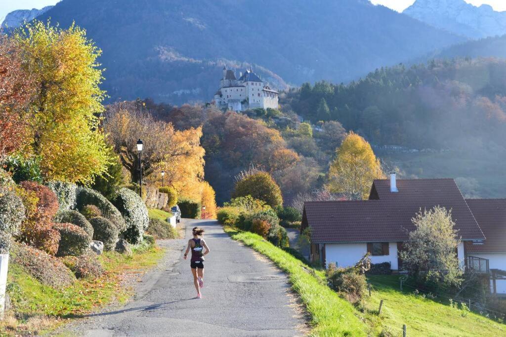 מנטון סן ברנרד Maison 3 Chambres Au Lac D'Annecy, 30Min La Clusaz מראה חיצוני תמונה