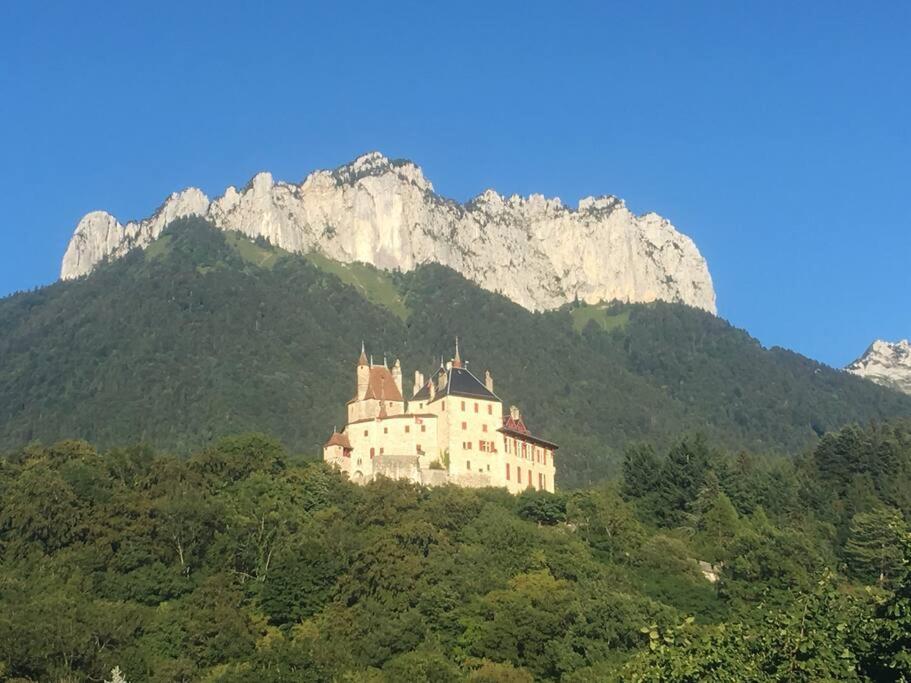 מנטון סן ברנרד Maison 3 Chambres Au Lac D'Annecy, 30Min La Clusaz מראה חיצוני תמונה
